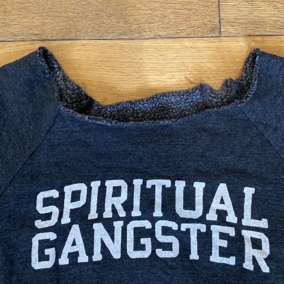 (Sold) Spiritual Gangster Sweatshirt Grey XS - Picture 3 of 6